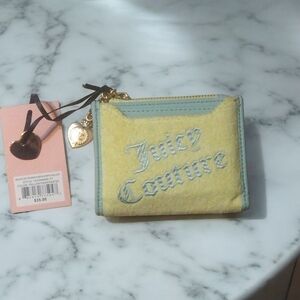 Juicy Couture Yellow Mint Green Wallet